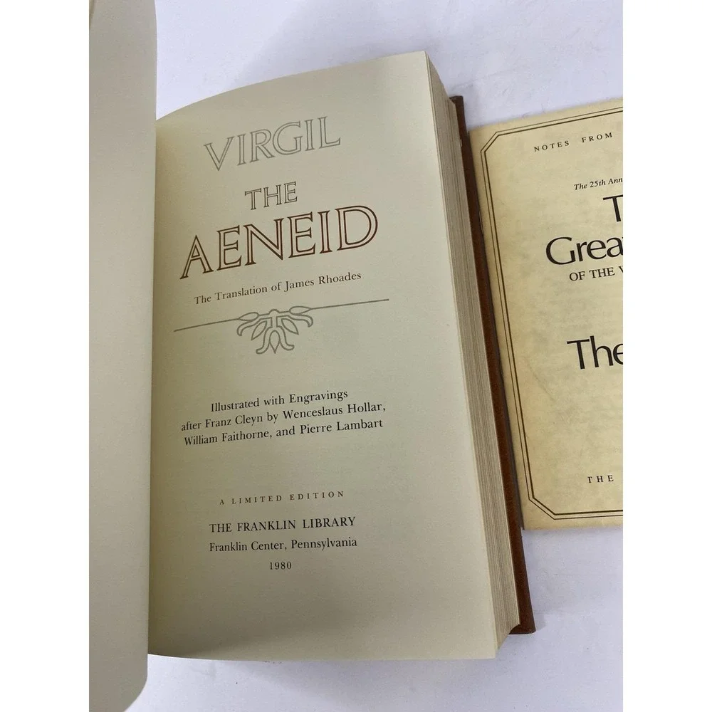 Franklin Library Virgil -‎ The Aeneid  Books Western World